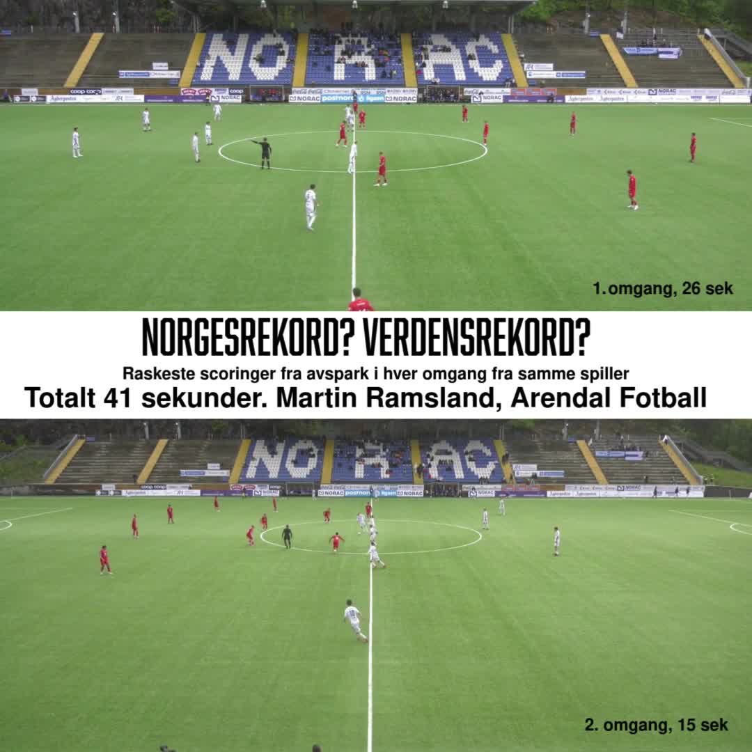 Norgesrekord Verdensrekord